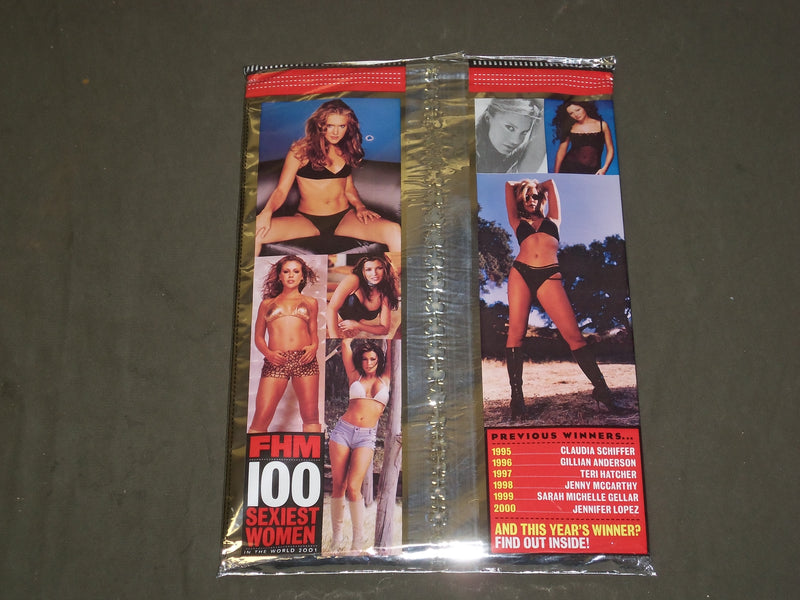 2001 JUNE FHM MAGAZINE (FOR HIM) - HALLE BERRY COVER - B 3531