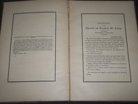 1881 EVARTS W. FARR MEMORIAL ADDRESS LIFE & CHARACTER BOOK - KD 4748