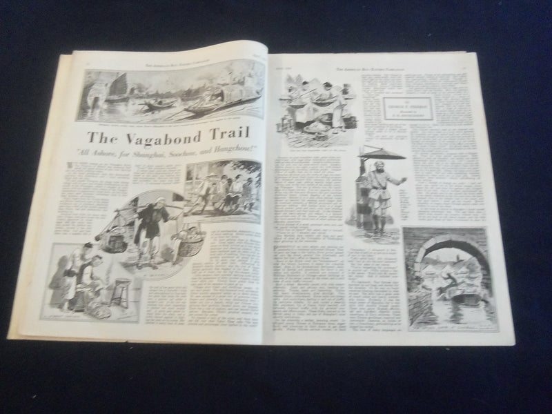 1933 APRIL AMERICAN BOY MAGAZINE - SPECIAL ASSIGNMENT - ST 7075