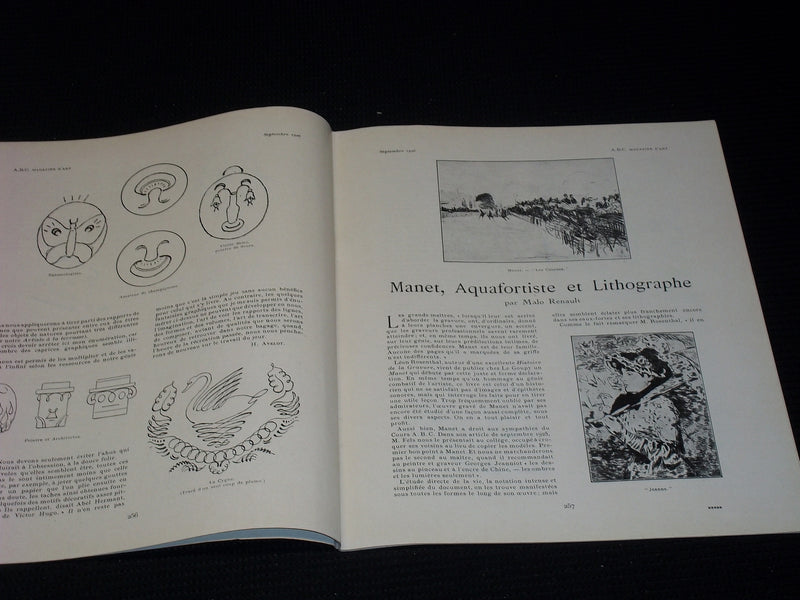 1926 SEPTEMBER A.B.C. MAGAZINE D'ART MAGAZINE - NICE FRENCH ART ISSUE - E 3423