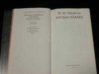 1982 HIUSAG VASARA HARDCOVER BOOK BY W. M. THACKERAY - HUNGARIAN - KD 7366