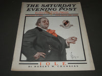 1904 OCTOBER 22 THE SATURDAY EVENING POST MAGAZINE - ILLUSTRATED COVER - SP 506