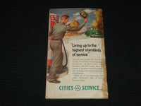 1950 GRANTLAND RICE'S FOOTBALL GUIDE - SOFTCOVER - CITIES SERVICE - J 6919