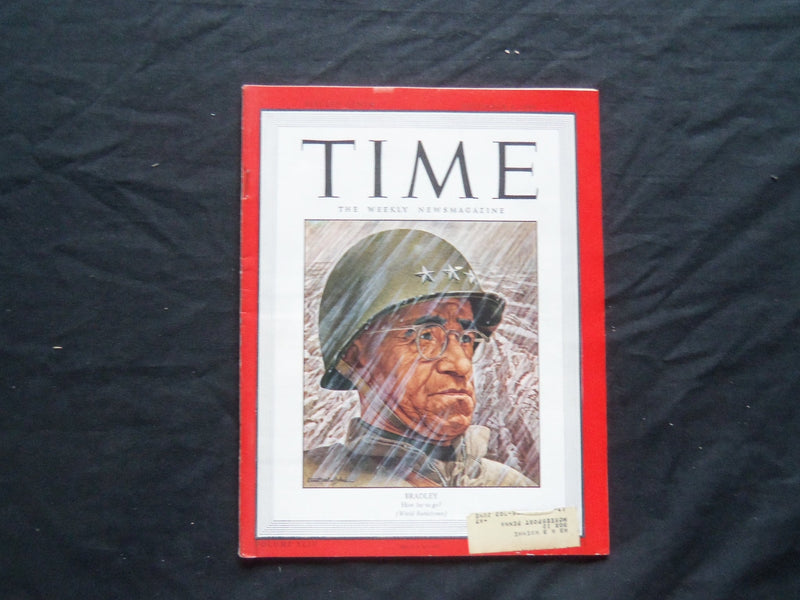 1944 DECEMBER 4 TIME MAGAZINE - LT. GENERAL OMAR BRADLEY - T 945