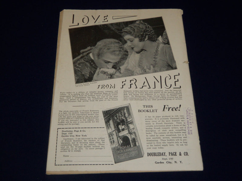1924 JULY 21 TIME MAGAZINE - M. GASTON DOUMERGUE COVER - T 58