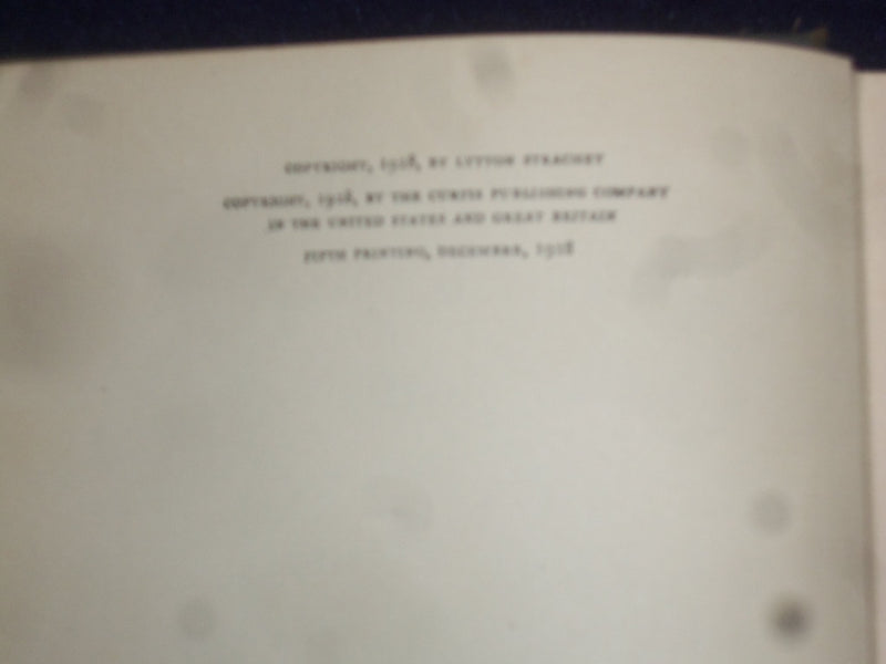1928 ELIZABETH AND ESSEX A TRAGIC HISTORY HARDCOVER BOOK BY L. STRACHEY- KD 8781