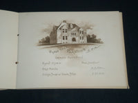 1893 JUNE 23 BROWN UNIVERSITY CLASS DAY SOUVENIR BOOKLET - J 4316