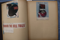 GARY COOPER & INGRID BERGMAN FOR WHOM THE BELLS TOLL SCRAPBOOK - E 26466
