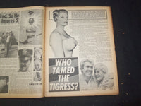 1966 JUNE 5 NATIONAL ENQUIRER NEWSPAPER - WHO TAMED THE TIGRESS? - NP 7415