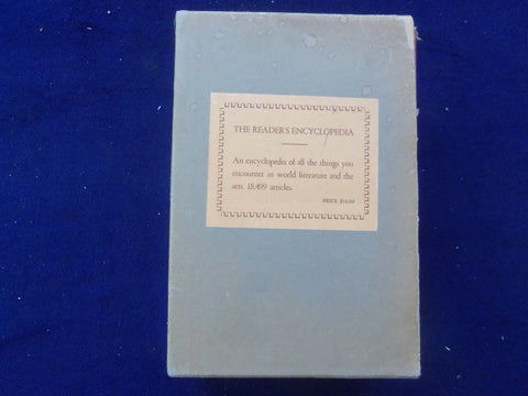 1948 THE READERS' ENCYCLOPEDIA HARDCOVER BOOKS - BOXED SET - 4 VOLUMES - KD 8832
