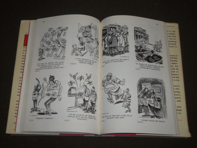 1972 HERBLOCK'S STATE OF THE UNION BY HERBERT BLOCK HARDCOVER BOOK - KD 4724