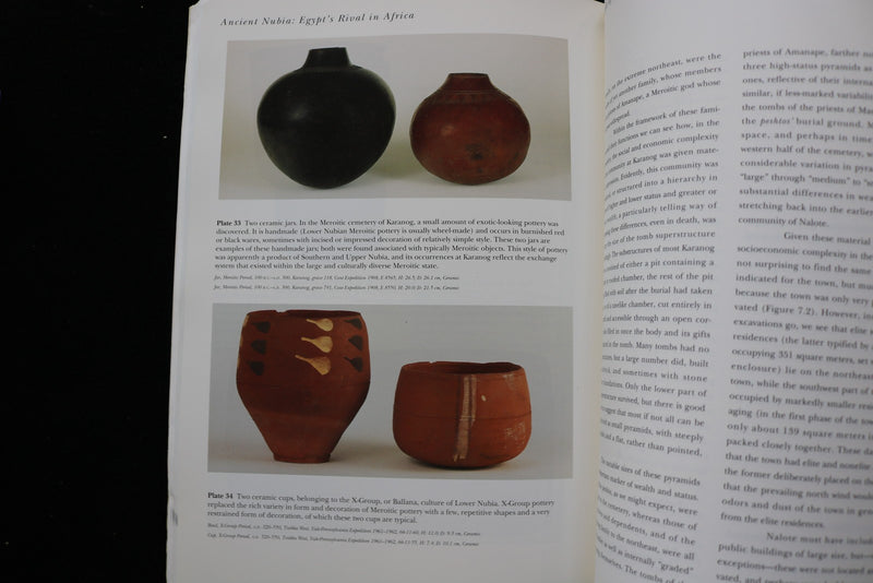 1993 ANCIENT NUBIA - EGYPT'S RIVAL IN AFRICA SOFTCOVER BOOK - KD 9829