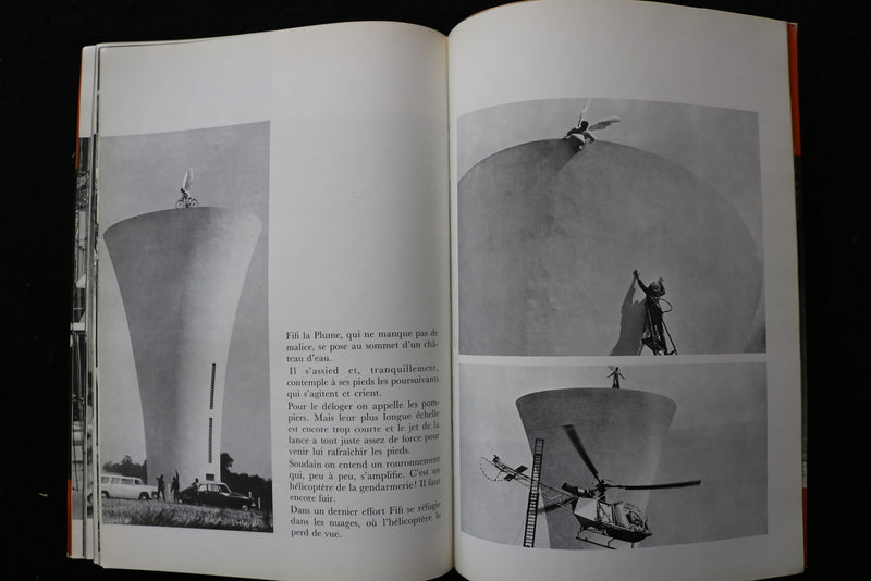 1965 FIFI LA PLUME SOFTCOVER BOOK BY ALBERT LAMORISSE - FRENCH - K 2310