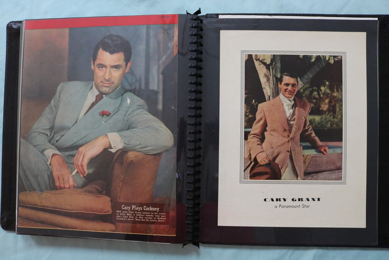 MOVIE STAR PHOTO SCRAPBOOK - CLINT EASTWOOD - JUDY GARLAND - CLARK GABLE - #63