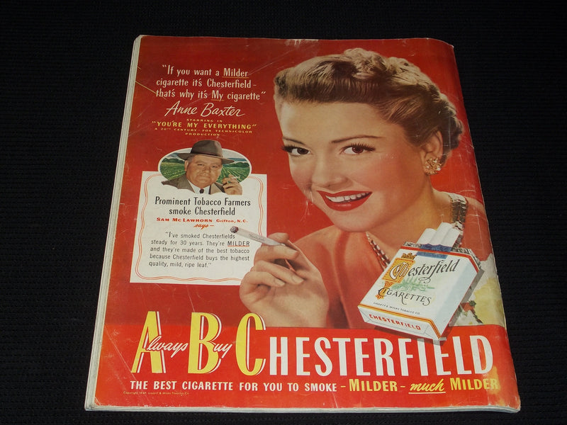 1949 JULY WOMAN'S HOME COMPANION MAGAZINE NICE FRONT COVER & ADS - E 4487