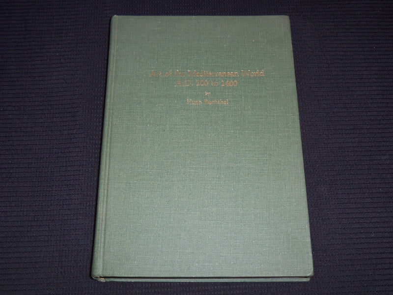 1983 ART OF THE MEDITERRANEAN WORLD BOOK BY HUGO BUCHTHAL - KD 7897