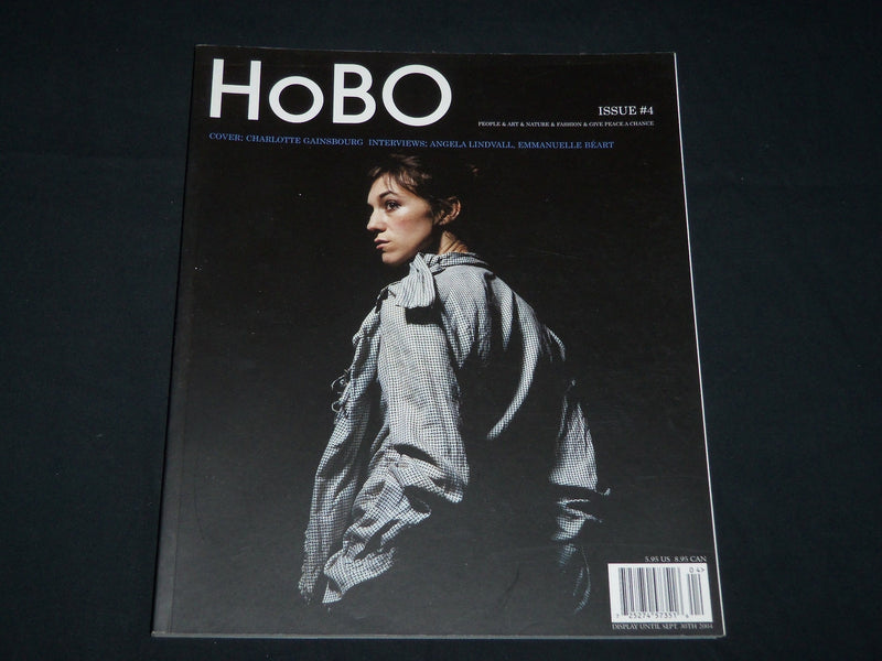 2004 HOBO MAGAZINE ISSUE NO. 4 - CHARLOTTE GAINSBOURG COVER - FASHION - RC 598