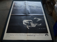 1968 NO WAY TO TREAT A LADY MOVIE POSTER - ROD STEIGER - LEE REMICK - P 510