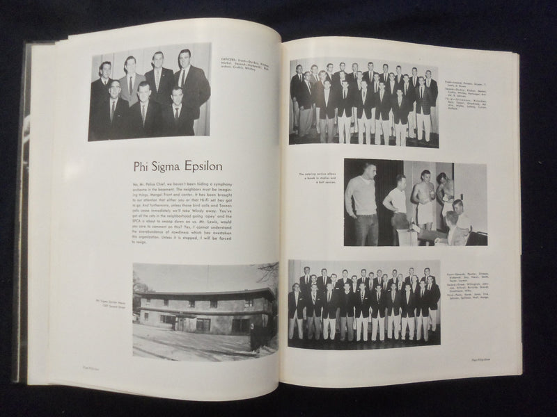 1957 WARBLER EASTERN ILLINOIS STATE COLLEGE YEARBOOK - CHARLESTON, IL - YB 3315