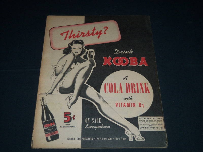 1941 JULY DASH HUMOR MAGAZINE VOLUME 1 NO. 2 - LUCIA CARROLL COVER - B 6457