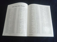1992 OCT 10 FOOTBALL PROGRAM - PENN STATE UNIV VS MIAMI (OHIO) UNIV - SP 1215Q