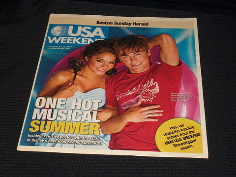 2007 AUGUST 10 BOSTON SUNDAY HERALD USA MAGAZINE - HUDGENS & EFRON - E 5265