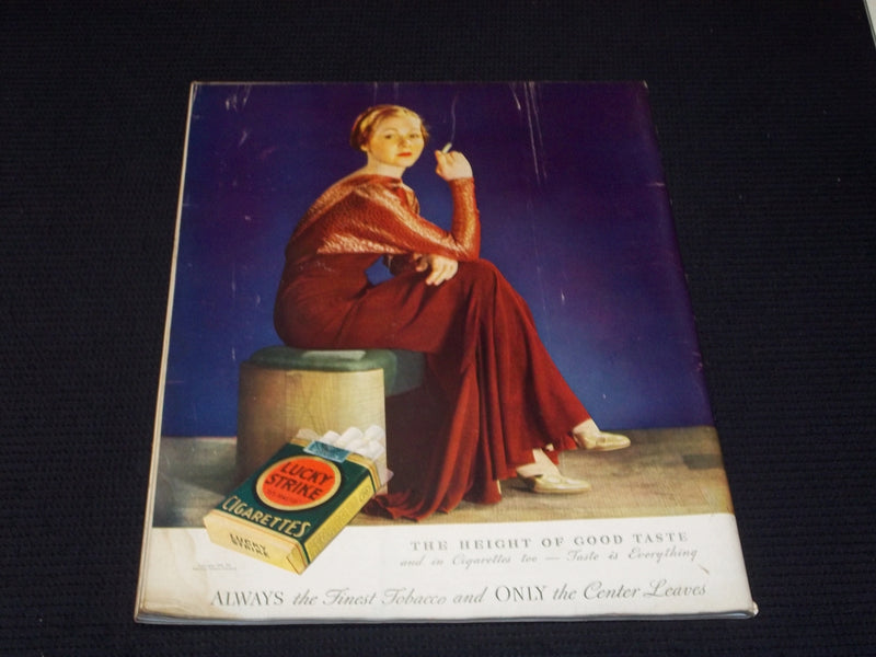 1934 MARCH HOUSE BEAUTIFUL MAGAZINE BEAUTIFUL FRONT COVER & PHOTOS - E 2754