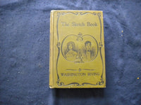 1800'S THE SKETCH BOOK HARDCOVER BOOK BY WASHINGTON IRVING - KD 8119