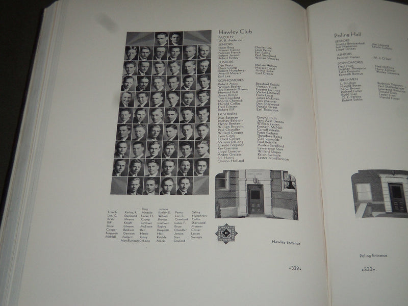 1931 THE BEAVER OREGON STATE COLLEGE YEARBOOK - CORVALLIS, OREGON - YB 921