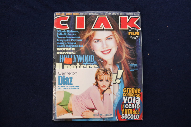 1999 FEBRUARY CIAK MAGAZINE -NICOLE KIDMAN COVER-CAMERON DIAZ -ITALIAN - E 17487