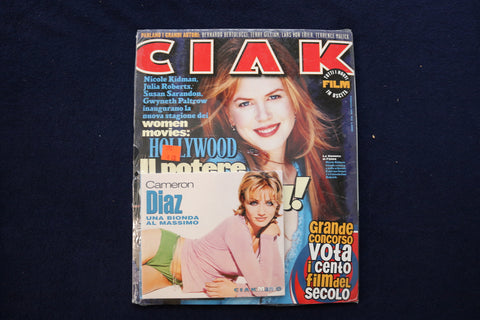 1999 FEBRUARY CIAK MAGAZINE -NICOLE KIDMAN COVER-CAMERON DIAZ -ITALIAN - E 17487