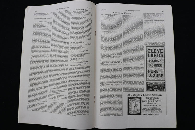 1896 JULY 23 THE CONGREGATIONALIST MAGAZINE - GEORGE P. SMITH - K 2342