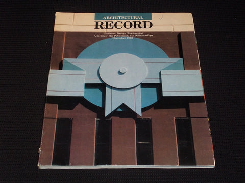 1982 NOVEMBER ARCHITECTURAL RECORD MAGAZINE - THE PORTLAND BUILDING - E 4026