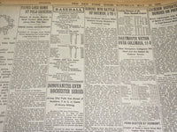 1920 MAY 15 NEW YORK TIMES - DICKINSON HALL AT PRINCETON BURNS - NT 8677