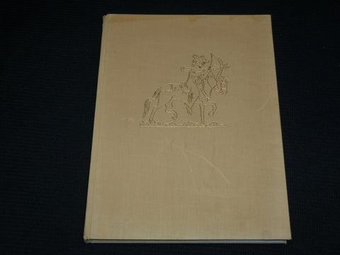 1957 GOTHIC DRAWING HARDCOVER BOOK BY ZOROSLAVA DROBONA - R 721F