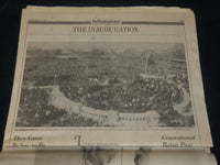 1993 JANUARY 21 WASHINGTON POST NEWSPAPER - CLINTON TAKES OATH - NP 4918