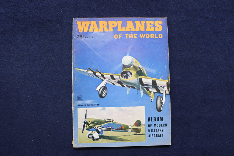 1943 WARPLANES OF THE WORLD MAGAZINE - HAWKER TYPHOON 1B COVER - E 11403