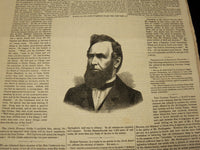 1869 ZION'S HERALD METHODIST EPISCOPAL CHURCH NEWSPAPER LOT OF 30 - NP 3877H