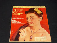 1952 FEBRUARY TRUE STORY MAGAZINE - NICE FASHION FRONT COVER - E 15090