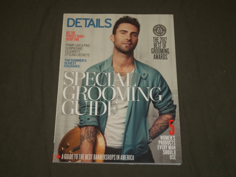 2012 JUNE/JULY DETAILS MAGAZINE - ADAM LEVINE COVER - B 1650