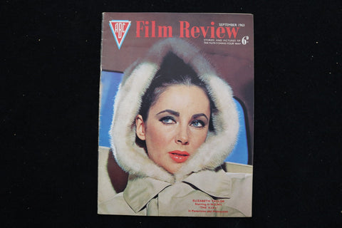 1963 SEPTEMBER ABC FILM REVIEW MAGAZINE - ELIZABETH TAYLOR COVER - E 25958