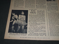 1962 MAY 20 NEW YORK MIRROR MAGAZINE - ANITA GILLETTE - SHEERE NORTH - J 2843