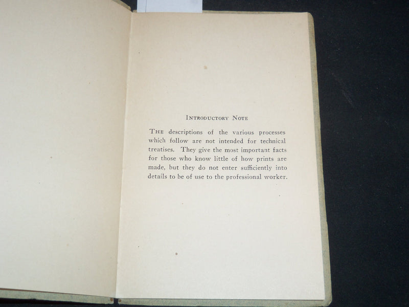 1921 HOW PRINTS ARE MADE BOOK BY ATHERTON CURTS LOT OF 2 - SOFTCOVER - J 9213