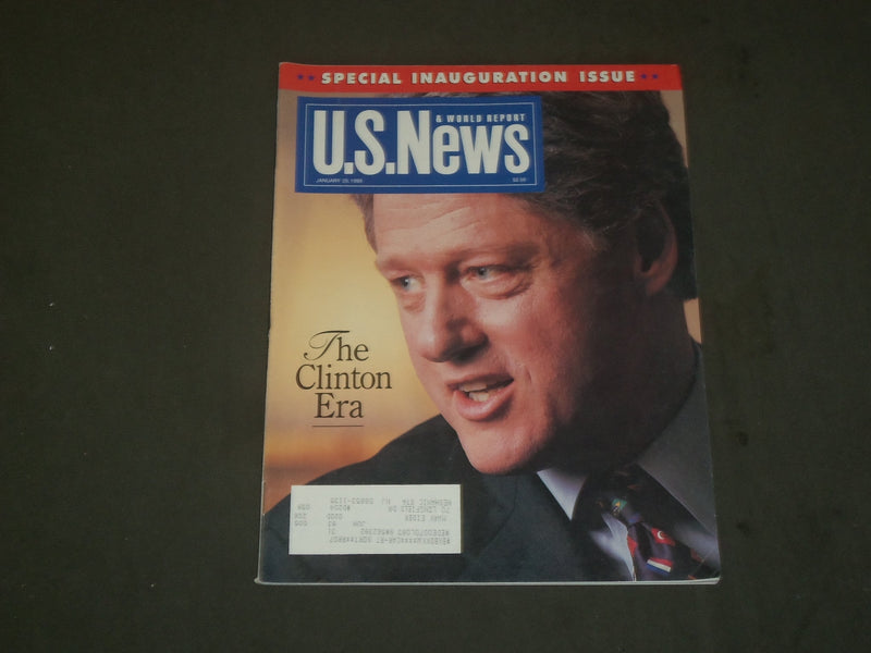 1993 JAN 25 U.S. NEWS & WORLD REPORT MAGAZINE - THE BILL CLINTON ERA - B 2068