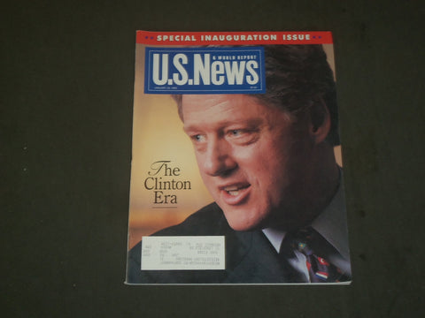 1993 JAN 25 U.S. NEWS & WORLD REPORT MAGAZINE - THE BILL CLINTON ERA - B 2068