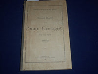 1897 GEOLOGICAL SURVEY OF NEW JERSEY ANNUAL REPORT - NICE FOLD OUTS - J 225