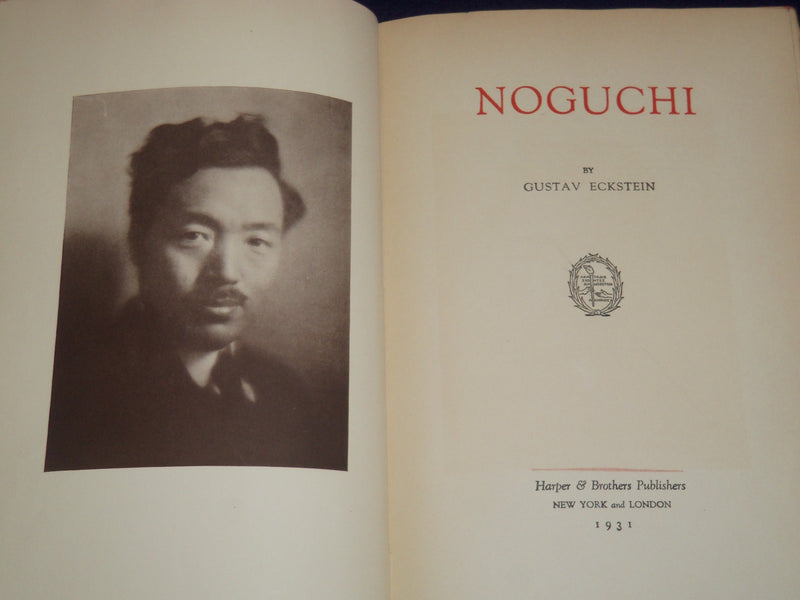 1931 NOGUCHI HARDCOVER BOOK BY GUSTAV ECKSTEIN - 7TH EDITION - KD 2519