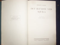 1935 DET HAENDTE VED AQUILA HARDCOVER BOOK BY HERVEY ALLEN -DUTCH TEXT - KD 9043