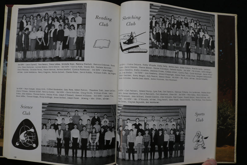 1966 COURIER EASTON JUNIOR HIGH SCHOOL YEARBOOK - EASTON, PA - YB 3493
