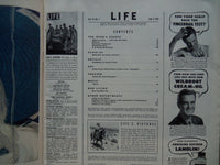 1943 JULY 5 LIFE MAGAZINE - AMERICA'S COMBAT DEAD - L 346
